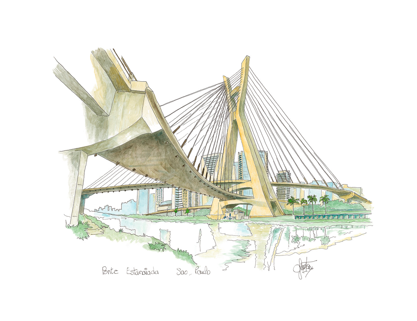 Sao Paulo - Ponte Estaiada