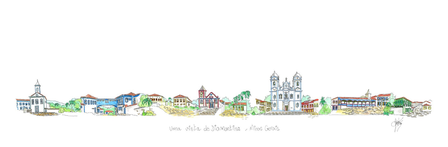 Rio de Janeiro - Ipanema - 60 x 20 cm