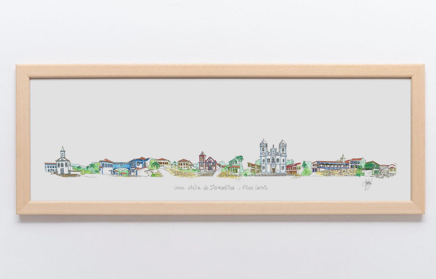 Rio de Janeiro - Ipanema - 60 x 20 cm