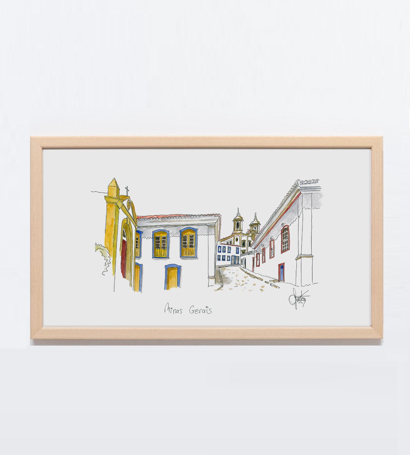 Uma rua de Ouro Preto