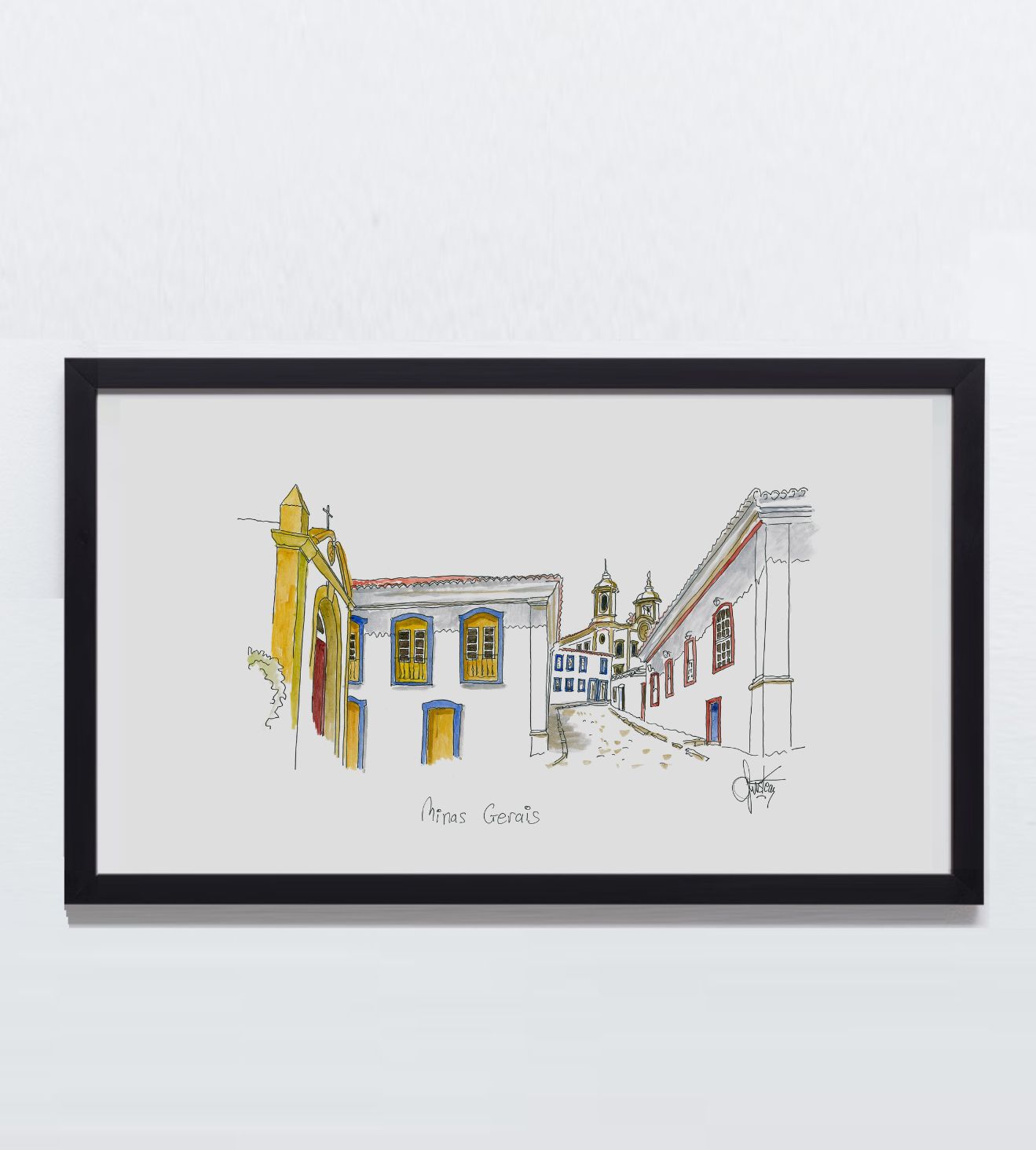 Uma rua de Ouro Preto