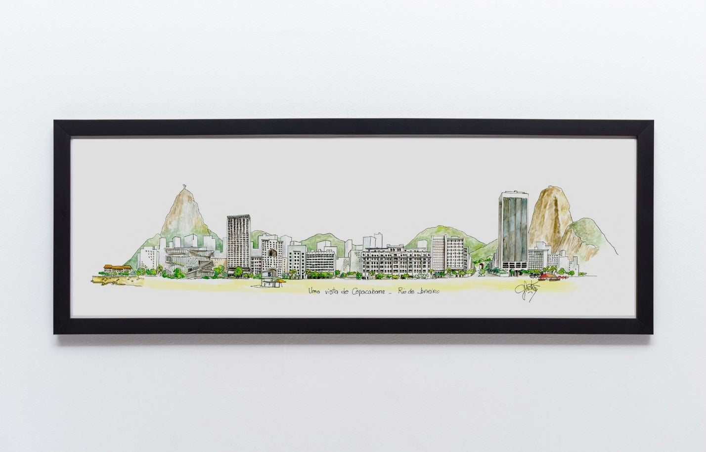Rio de Janeiro - Copacabana - 60 x 20 cm