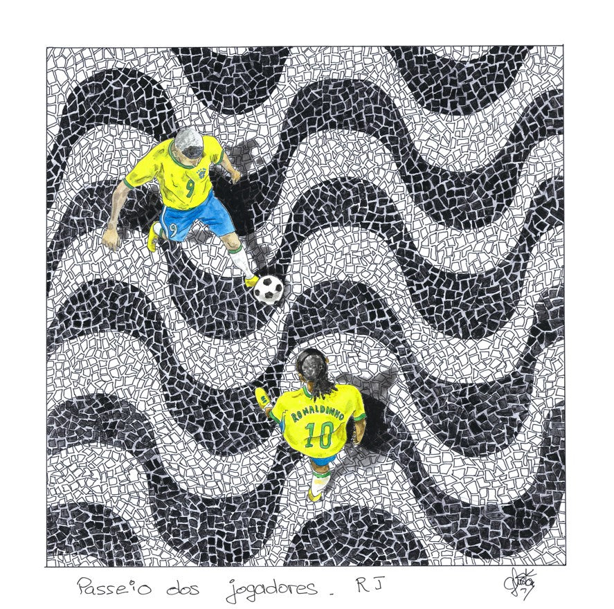 Passeio carioca - Jogadores