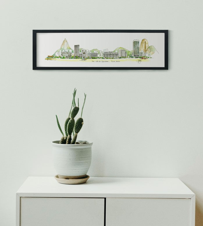 Rio de Janeiro - Copacabana - 60 x 20 cm