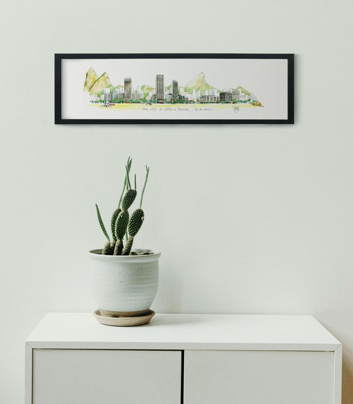 Rio de Janeiro - Ipanema - 60 x 20 cm