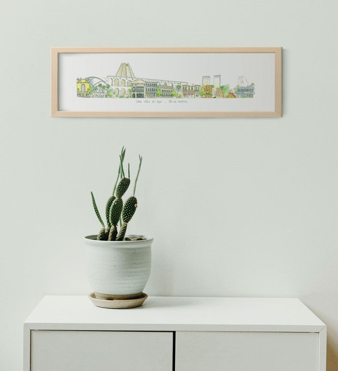 Rio de Janeiro - Ipanema - 60 x 20 cm