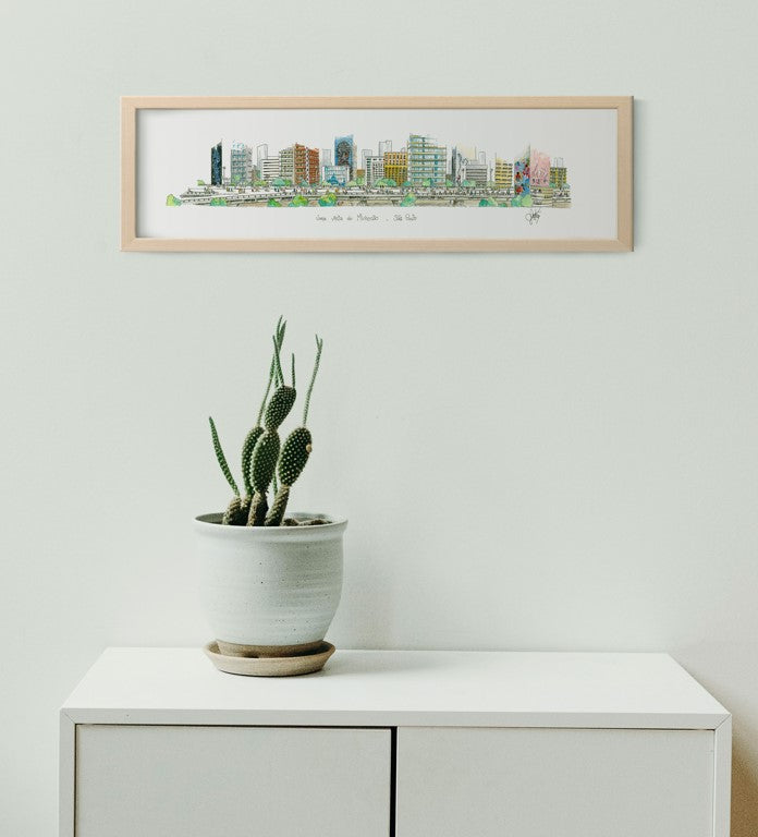 Centro cathédrale - 60 x 20 cm