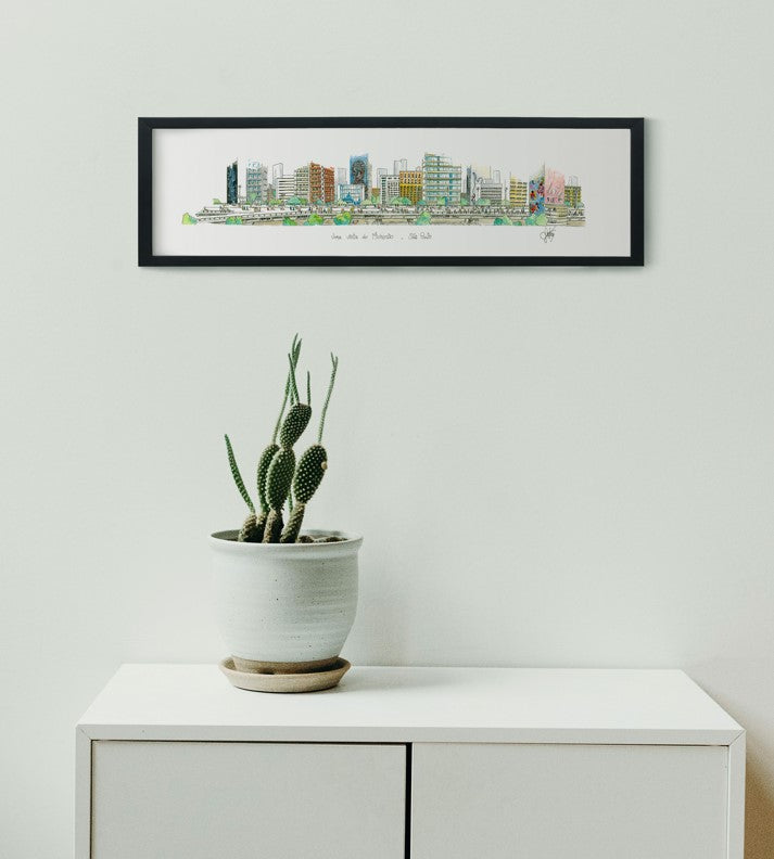 Centro cathédrale - 60 x 20 cm