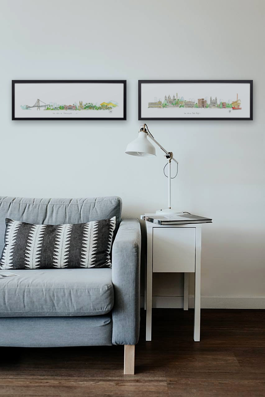 Florianópolis e Porto Alegre
