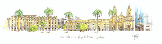 Rio de Janeiro - Copacabana - 60 x 20 cm