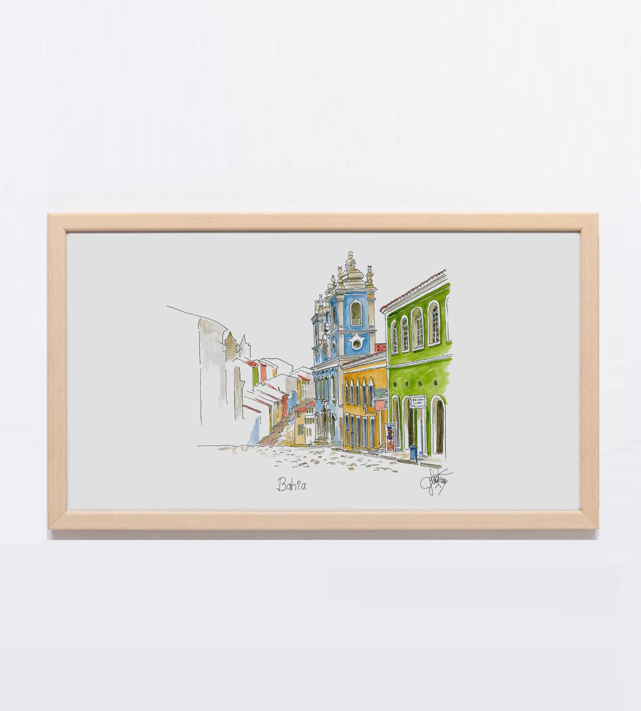 Uma rua da Bahia