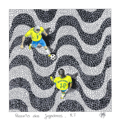 Passeio carioca - Jogadores