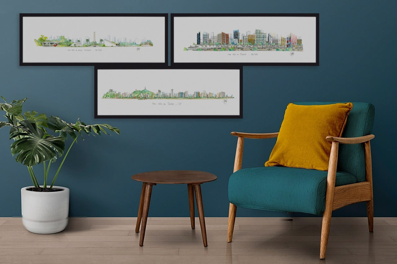 Composition salon — vue santos
