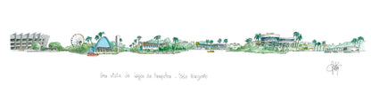 Rio de Janeiro - Ipanema - 60 x 20 cm